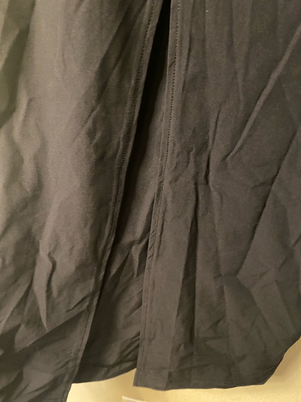 Mono B Black Maxi Cargo Skirt with Side Drawstring Pockets - Picture 5 of 9